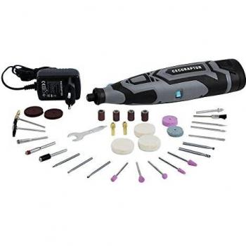 Cecotec Multiherramienta Rotativa de Precisión CecoRaptor Polish&Sand 1200 Ultra. Batería 12V y 1500