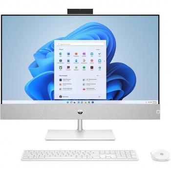 HP Pavilion 27-ca2047ns All-in-One Desktop PC with Intel Core i7, 16GB RAM, 1TB SSD, Nvidia GeForce RTX 3050 4GB, 27-inch Display and Windows 11