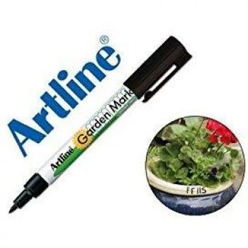 Artline EK-780 - Rotulador permanente con punta redonda, color negro