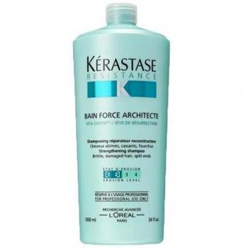Kérastase Resistance Bain Force Architecte Strengthening Reconstructing Shampoo 1000ml