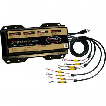 Dual Pro Sportsman Series SS4 Battery Charger 4 Bank 40 Amps