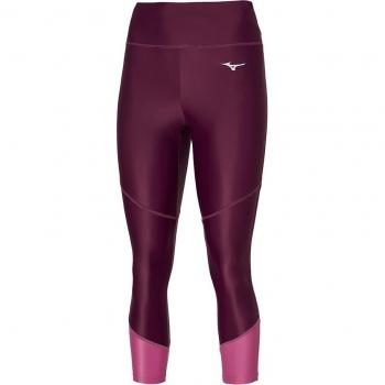 Mizuno Impulse Core 3/4 Mallas Para Correr Mujeres - Lila