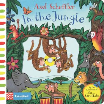 Libro Interactivo En la Selva de Axel Scheffler: Un libro para empujar, tirar y deslizar