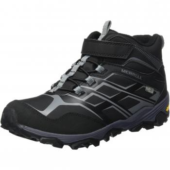 Merrell Ml-b Moab Fst Mid A/c Artic, Botas de senderismo, Niños, Negro
