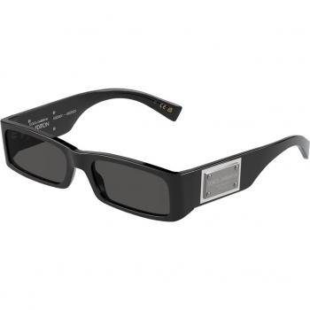 Dolce & Gabbana DG4444 501/87 Men's Sunglasses Black Size 55