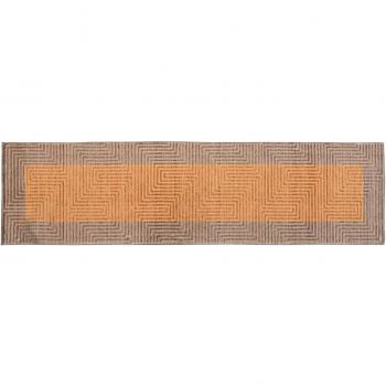 Alfombra DKD Home Decor Amarillo (60 x 240 x 0,7 cm)