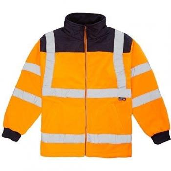 Supertouch 37883 - Ir hi-vis chaqueta / rt con protección contra la lluvia, naranja