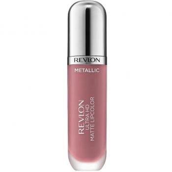 Pintalabios Ultra HD Mate Metálico Revlon 680 Glam