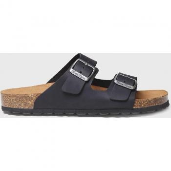 Sandalias planas de mujer de piel con hebillas - Toni Pons