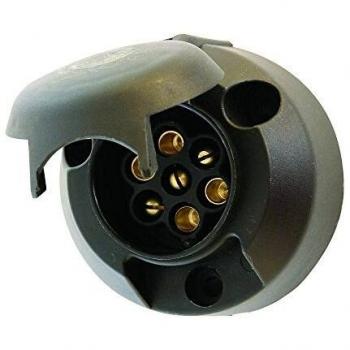 Toma de corriente 7 polos de plástico con interruptor para luces de niebla CARPOINT 0410005