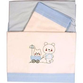 TI TIN | Conjunto de Sábanas para Minicuna de 50x80 | Pack de 3 Piezas