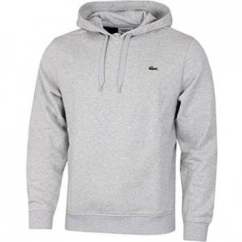 Lacoste Classic Men's Grey Hoodie Size S