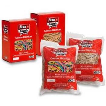 Bolsa 1 Kg Gomas Elásticas 2mm x 18cm Fixo Grafoplas