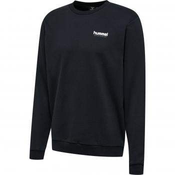 Hummel Austin Black Regular Fit Sweatshirt for Men