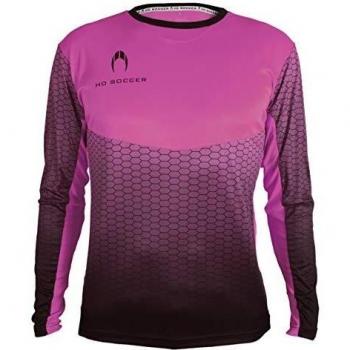 HO Soccer Zamora III Camiseta de Portero Manga Larga, Hombre, Rosa, XL