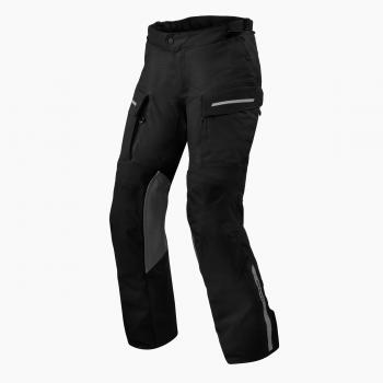 REV'IT! Pantalones de Moto Offtrack 2 H2O Negros - Pantalones textiles de motocicleta impermeables, color negro, talla M