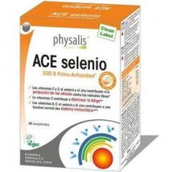 Physalis Ace Selenium + Té Verde 45 Comprimidos