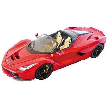 R/C Ferrari La Ferrari Cabrio a escala 1:14 - Full Function - Estructura robusta y resistente a los golpes - Apertura de las puertas - Funciona con: 5 pilas AA. Controlador: 2 pilas AA.