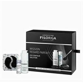 Filorga Mission Regard Parfait Eye Contour Solución para el contorno de los ojos 15 ml + loción Optim-Eyes 20 ml + parche Optim-Eyes 1 pieza