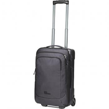 Trolley Jack Wolfskin Traveltopia Wheeler 40L negro phantom - Bolsa para portátil Resistente al Agua de 40 litros, Phantom, Talla única