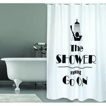 Cortina de Baño Premium de Poliéster 180x200 cm - MSV