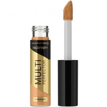 Max Factor Facefinity Multi-Perfector Concealer, All In One, Conceal Imperfections, Instant Brightening, Natural Finish, Lightweight, Vegan, Customisable Coverage - 6N, 11ml