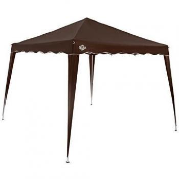 Pabellón Pop-Up Capri Marrón 3x3m con Protección UV 50+ e Impermeable