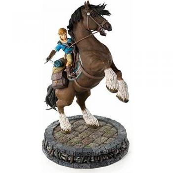 Estátua de The Legend of Zelda Breath of the Wild - Link à Cheval 56cm