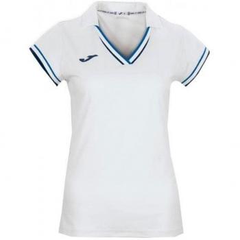 Joma - Polo terra blanco-royal m/c woman para mujer