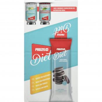 Prozis Diet Bar 12x35g - Delicioso Aperitivo Galletas y Crema - Rico en Proteína y Bajo en Hidratos de Carbono y Azúcares - Ideal para las Dietas de Pérdida de Peso y Libre de Culpa