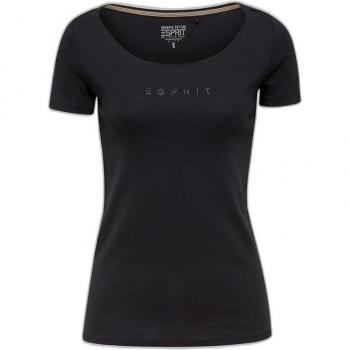 Esprit Women's Rhinestone T-Shirt - Black