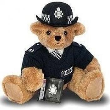 Osita de Peluche Señora Policía - Ositos de Peluche de Gran Bretaña