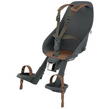 Urban Iki Delantero Completo Asiento de Bicicleta para niños, Ciclo, Bincho Black Kurumi Brown, Talla única