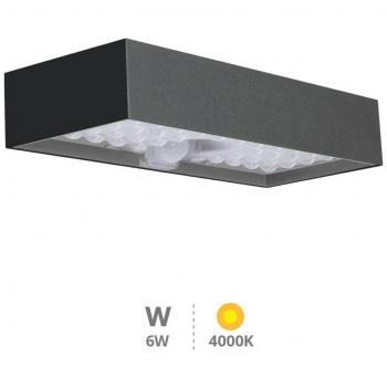 Aplique Solar LED Meloy con Sensor Crepuscular y Movimiento 6W 4000K IP65 - Iluminación Automática