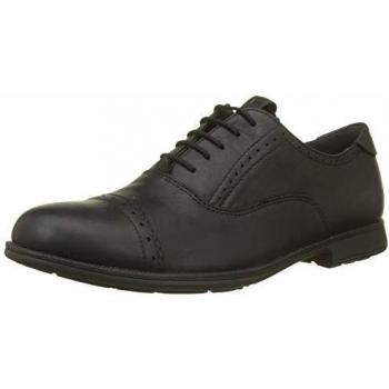 Camper 1913, Zapatos de cordones Oxford para Mujer, Negro