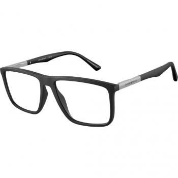 Emporio Armani EA3221 Col. 5001 Men's Eyeglasses Black Size 54 - Blue Light Block Available