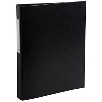 Exacompta 40 mm Plastic 2 O Ring Binder - Black