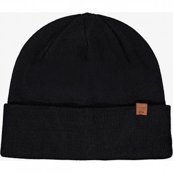 Barts Willes Unisex Black Beanie Hat - One Size