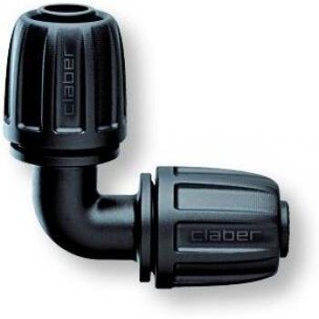 Conector Angular Claber Block System 1/2 para Riego