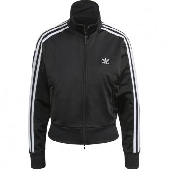 Adidas Primeblue Women's Firebird Tracksuit Jacket in Black