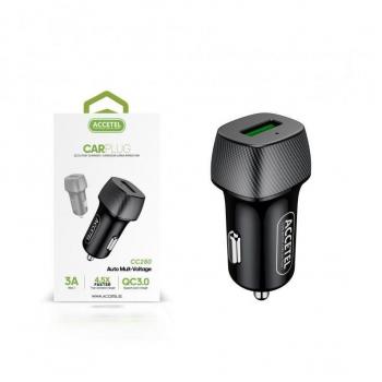 Cargador de Coche Carga Rápida QC3.0 18W