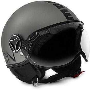 MOMO Design, Casco Moto Jet FGTR Evo Titanio Frost