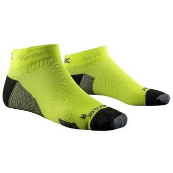 X-Socks Calcetines Run Discover Low Cut, Unisex adulto, Fluo Yellow/Opal Black, Talla 39-41
