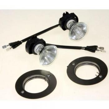 Kit lámpara halógena para campana Roblin 6401022 - 2 focos halógenos originales, compatible con VS400