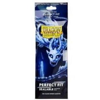 Fundas Dragon Shield Small 59mm x 86mm Perfect Fit Sealable Transparente (100 unidades)