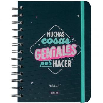 Agenda Semanal 2024 Mr. Wonderful Muchas Cosas Geniales por Hacer - Tamaño Pequeño