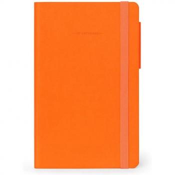 Cuaderno de rayas LEGAMI - color neón NARANJA