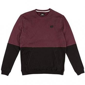 Globe Conquest Crew - Sudadera, Hombre, Rojo