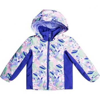 Chaqueta Roxy Snowy Tale para bebés, color azul, talla 2