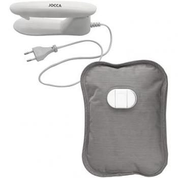 Bolsa eléctrica de agua caliente Jocca 2073 con apagado automático, sistema de protección antifugas de 3 capas, calentamiento rápido, 450W, calor terapéutico para aliviar dolores musculares y 2 horas de calor constante